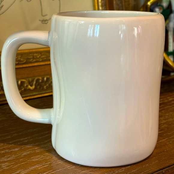 RAE DUNN “Jingle Bells” Mug in Ivory and Red Lettering - Picture 4 of 6